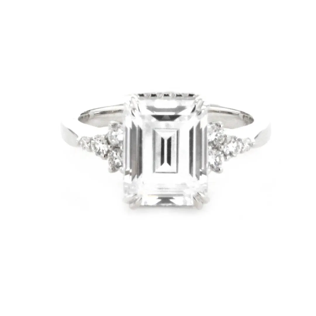 0.29 ctw Diamond Hidden Halo Engagement Ring