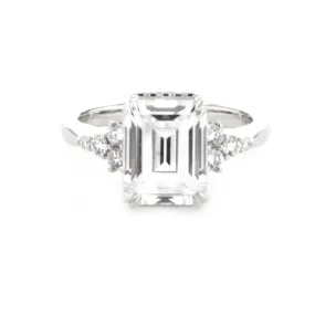 0.29 ctw Diamond Hidden Halo Engagement Ring