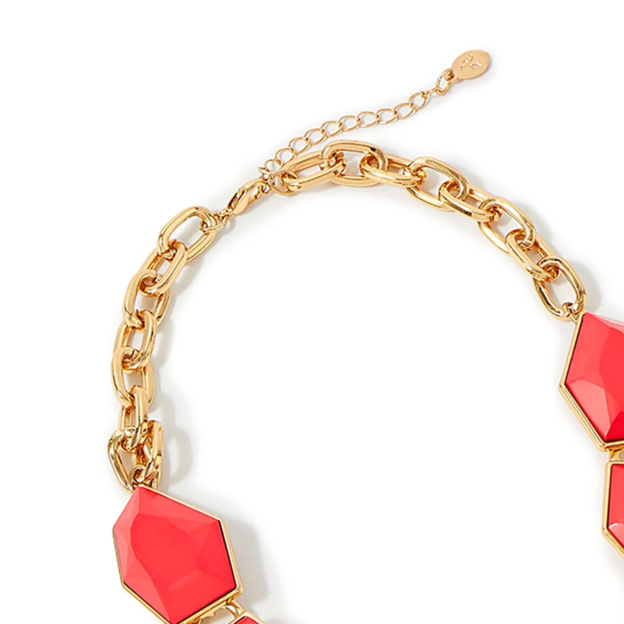 Accessorize London Women'S Pink Statement Stone Collar Necklace