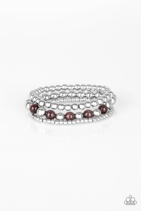 Always on the GLOW Purple Paparazzi Bracelet
