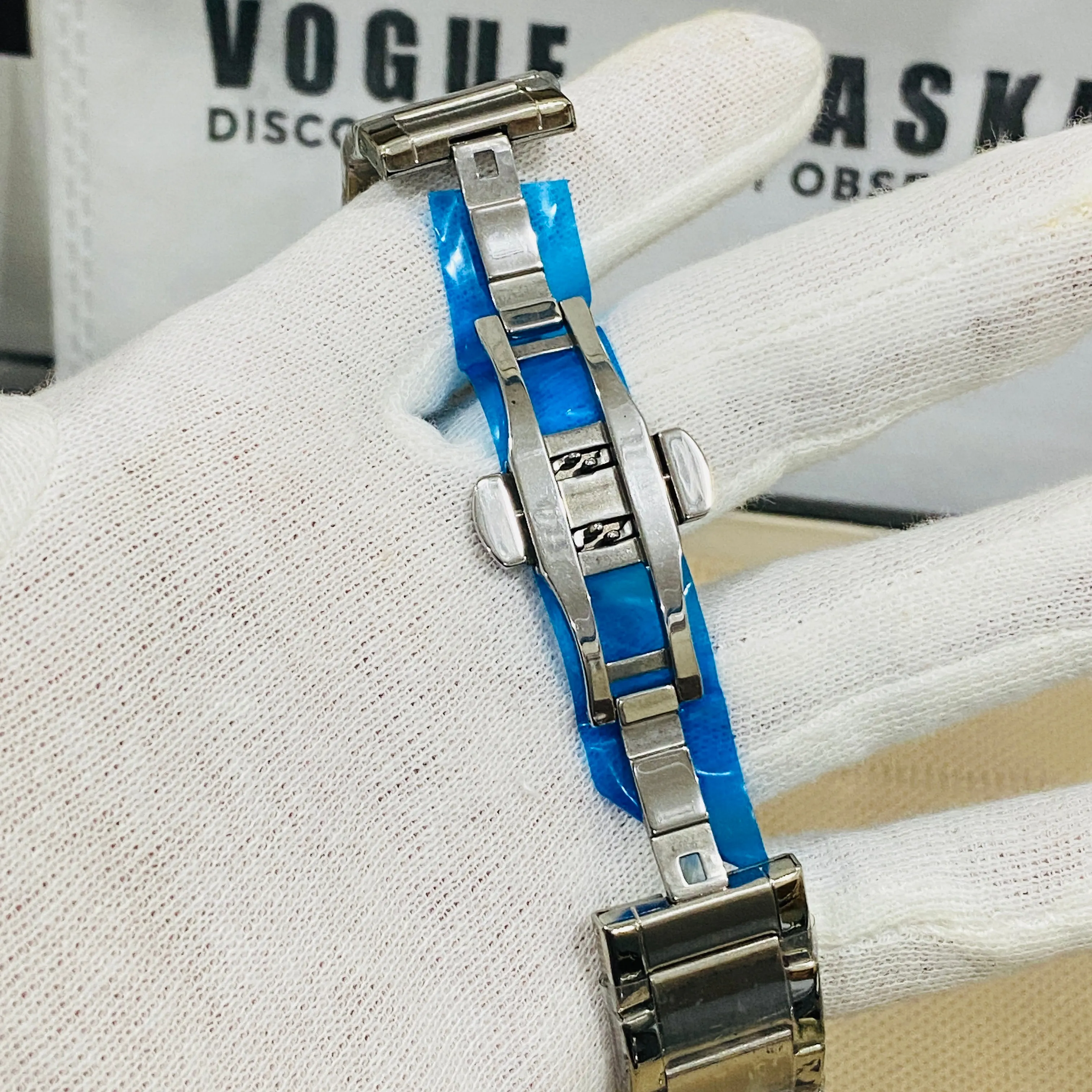 Armani Chronograph Stainless Steel Wrist Watch for Men