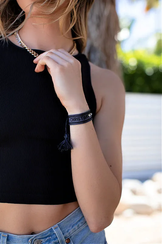 BACK IN STOCK!! Woven Tassel Bracelet in 7 Colors