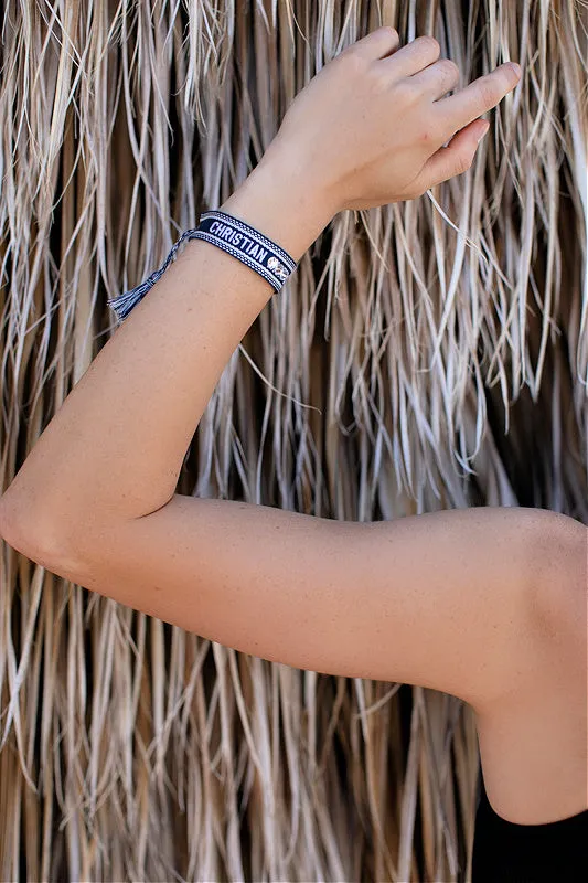 BACK IN STOCK!! Woven Tassel Bracelet in 7 Colors