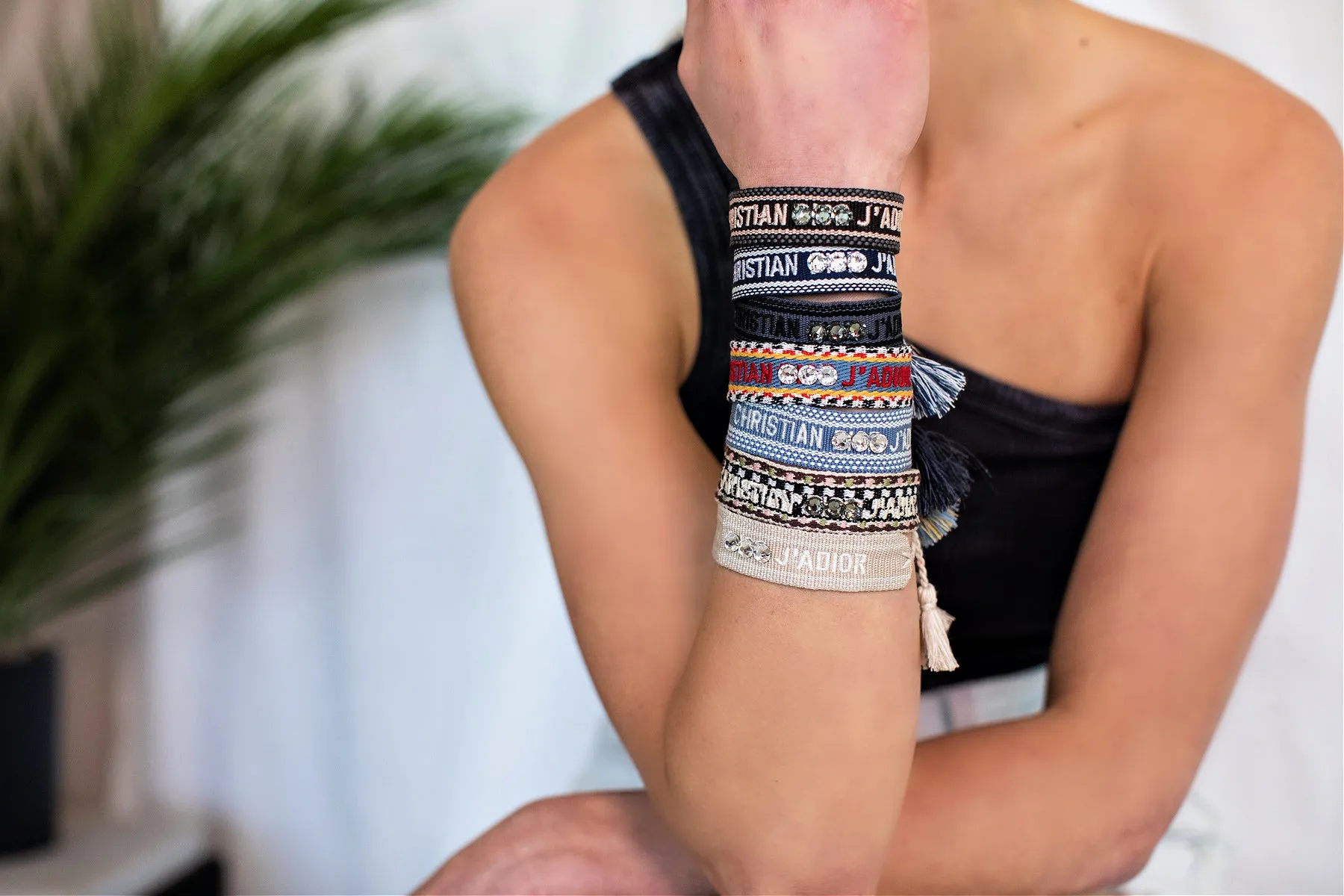 BACK IN STOCK!! Woven Tassel Bracelet in 7 Colors