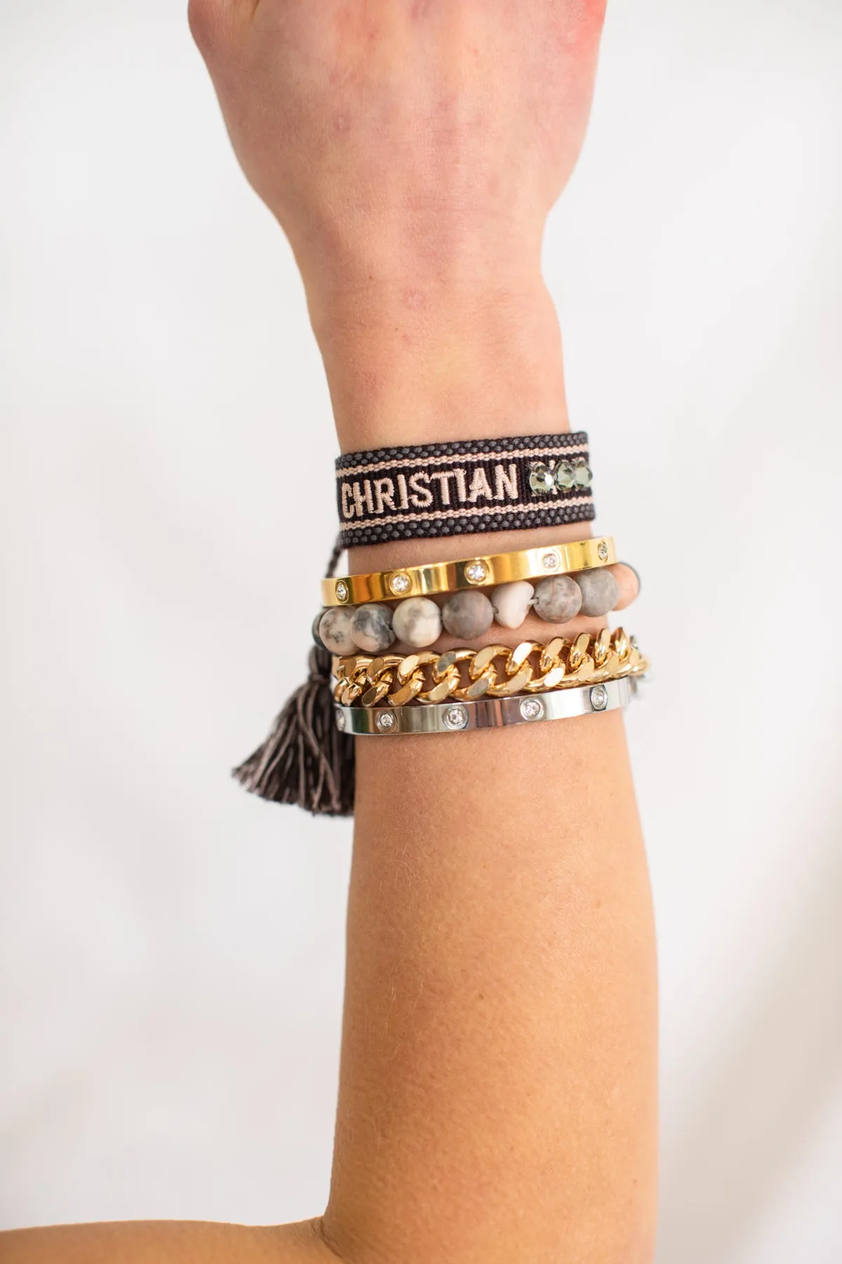 BACK IN STOCK!! Woven Tassel Bracelet in 7 Colors