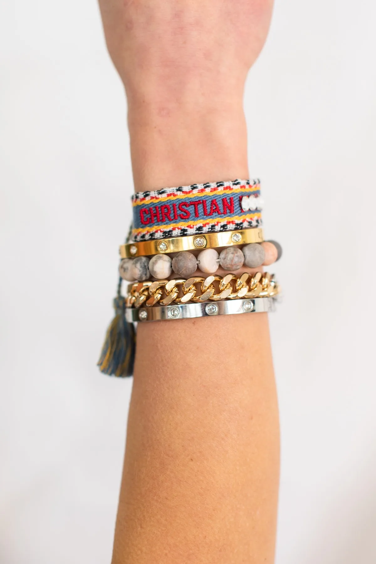 BACK IN STOCK!! Woven Tassel Bracelet in 7 Colors