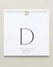Bryan Anthonys Just for You Initial Necklace Gold