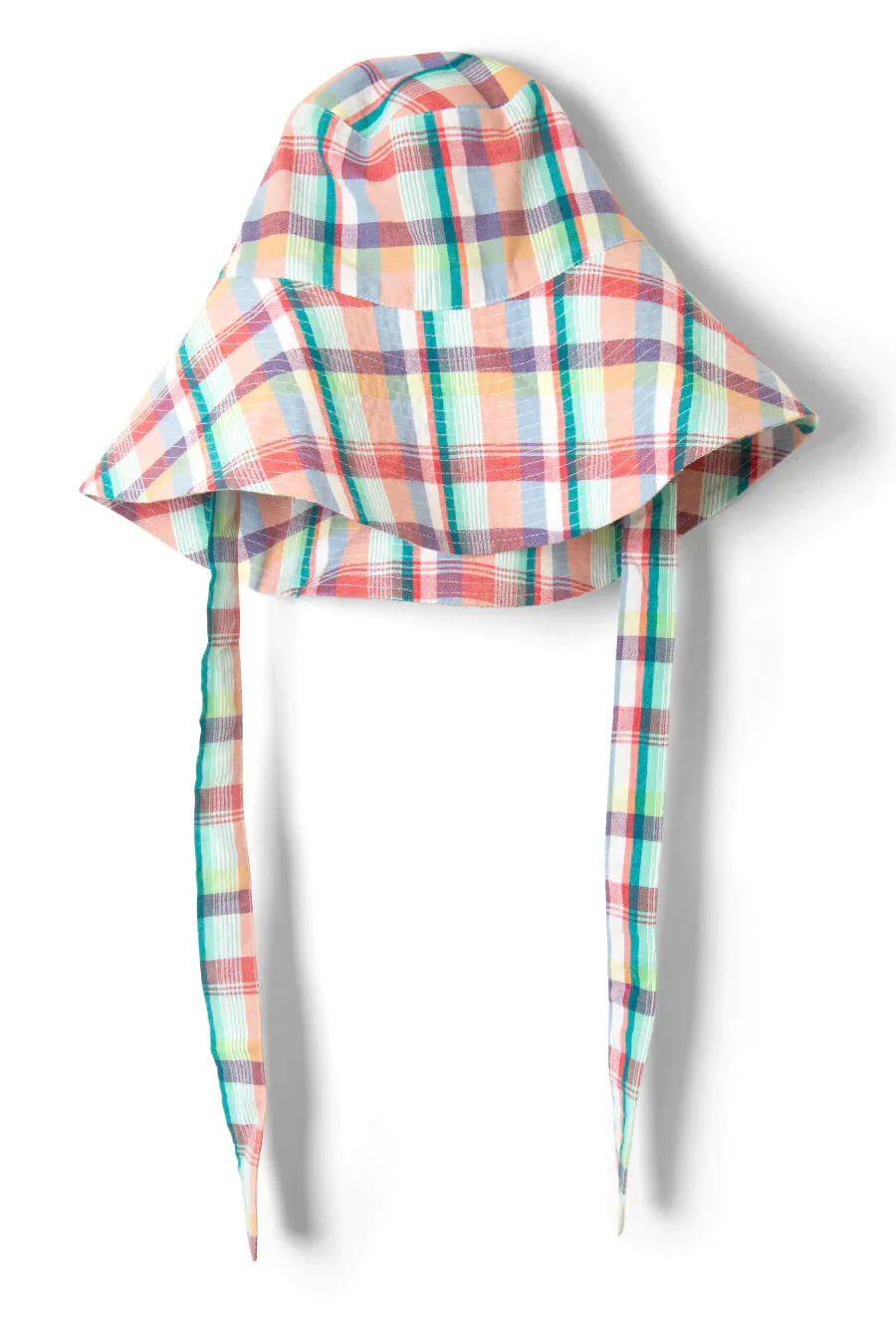 Bucket Hat In Check Multi