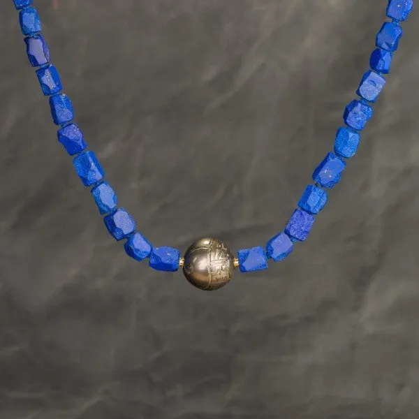 Carved Tahitian Pearl Clasp