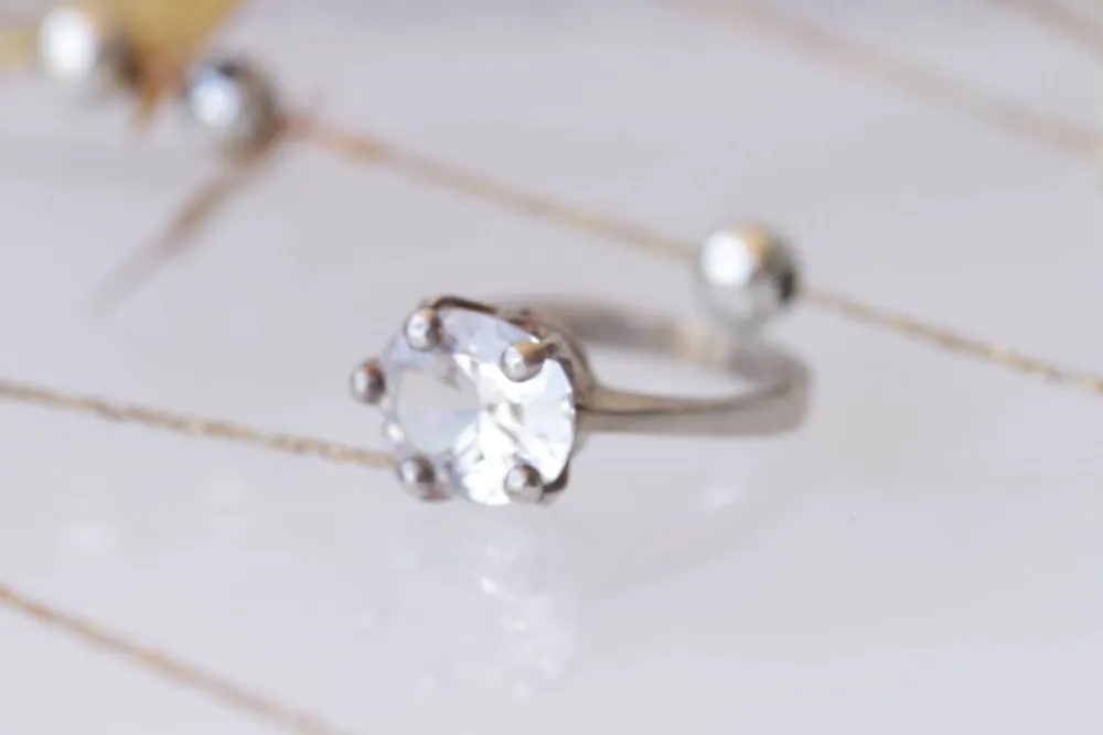 CZ ENGAGEMENT RING