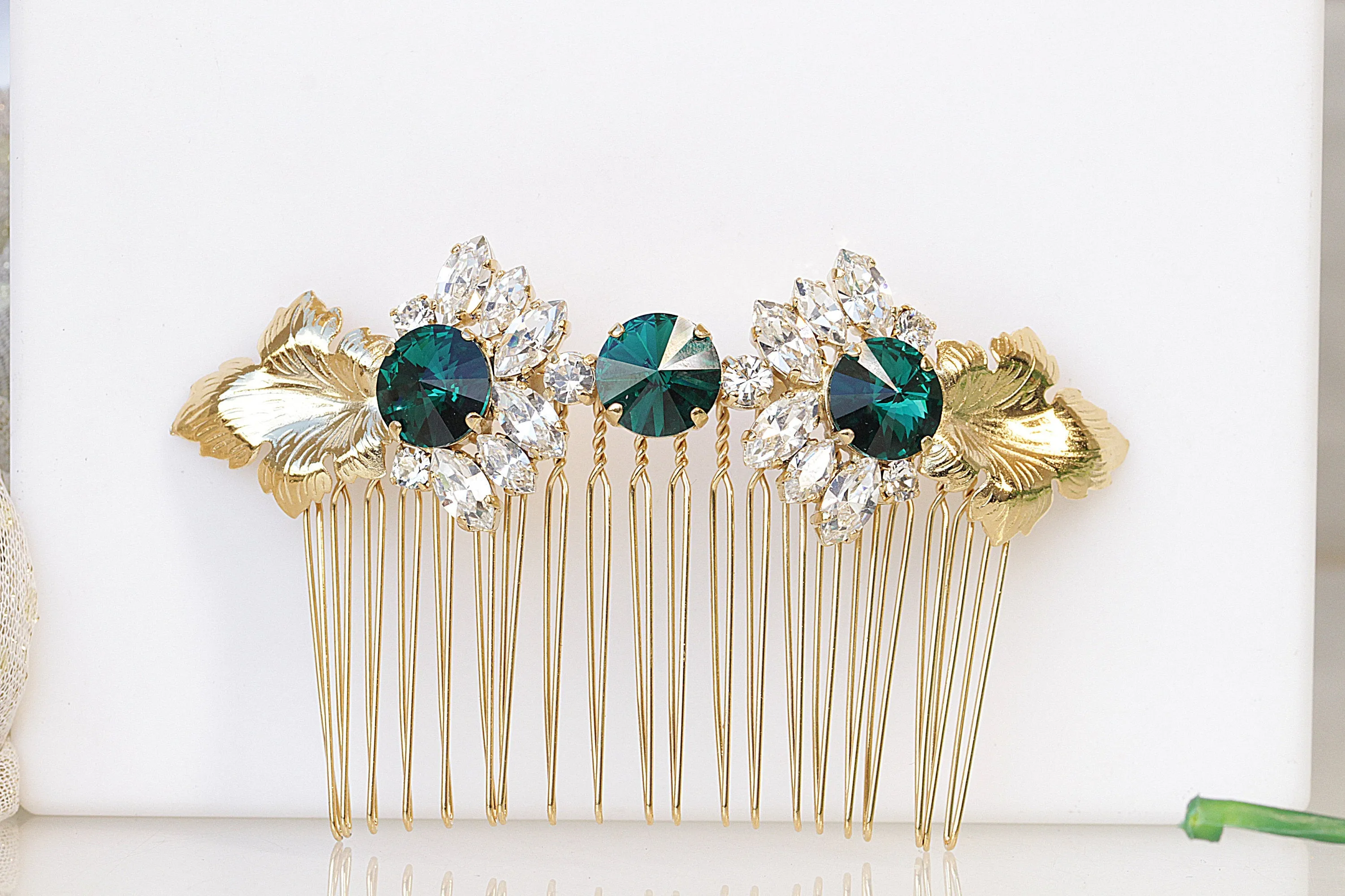 EMERALD HAIR Comb