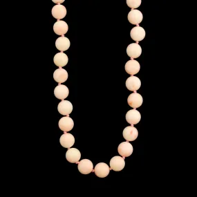 Endless Estate Coral Bead Necklace