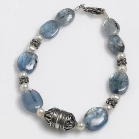 Ethnic Beaded Gemstone Religious Bracelet
