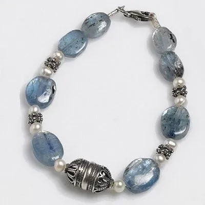 Ethnic Beaded Gemstone Religious Bracelet
