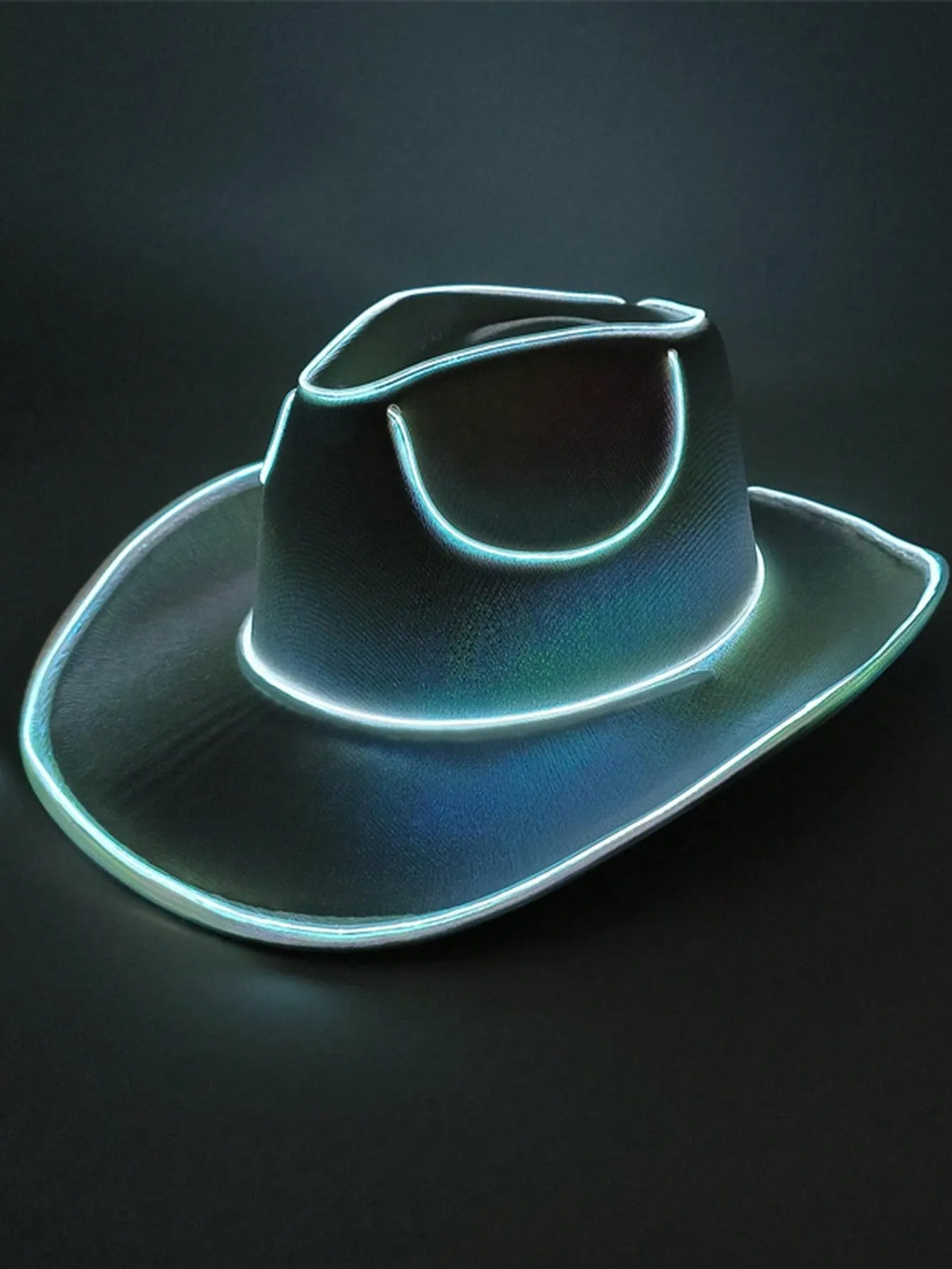 Fashionable Cool LED Light-Up Hat With Cold Light And Colorful Glow, Perfect For Night Travel, Bar And Party, Creating An Atmosphere Of Trendy And Personalized Style For Men