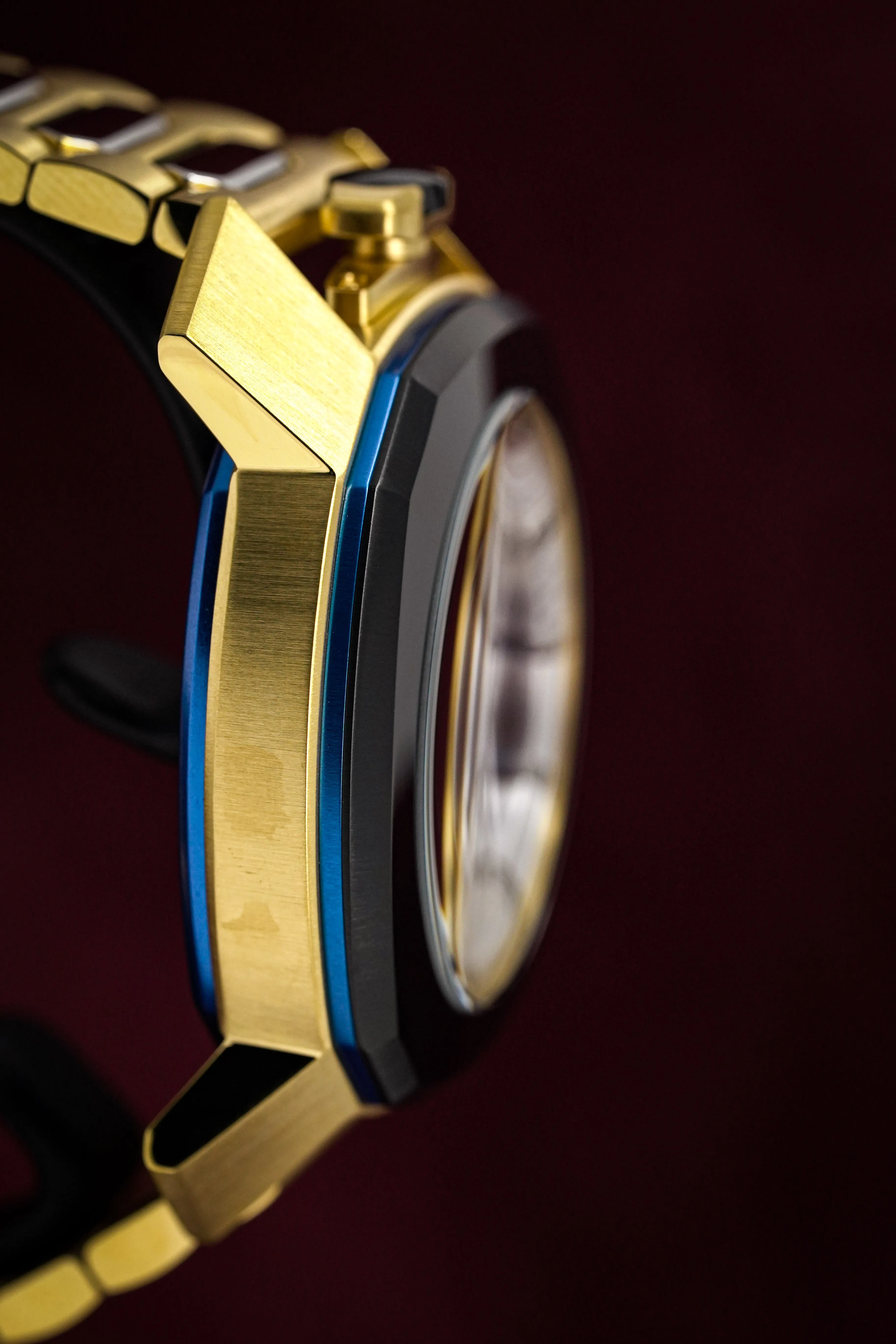 Gaga Milano Automatic Watch Frame_One Skeleton Gold 7078.01