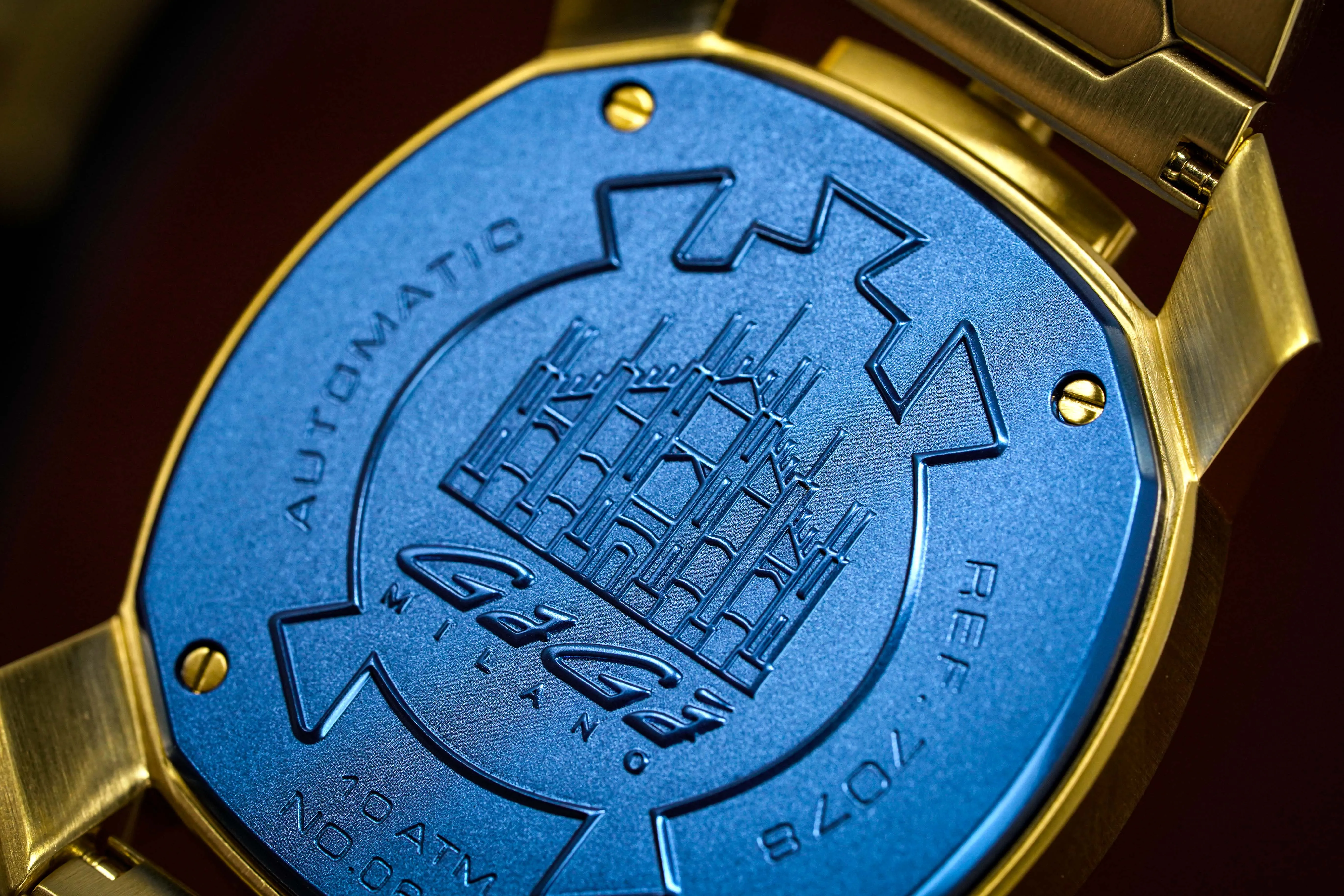 Gaga Milano Automatic Watch Frame_One Skeleton Gold 7078.01