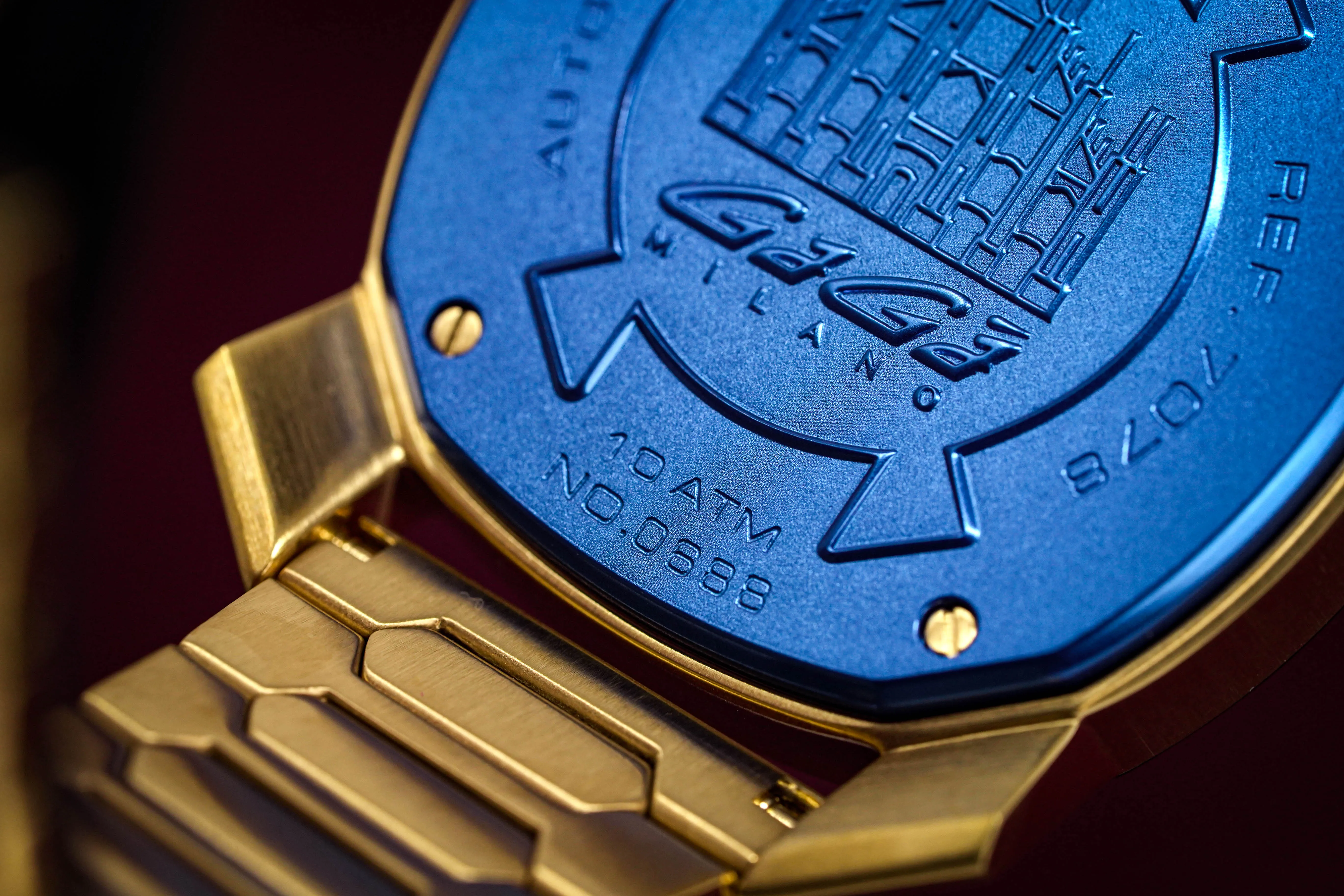 Gaga Milano Automatic Watch Frame_One Skeleton Gold 7078.01