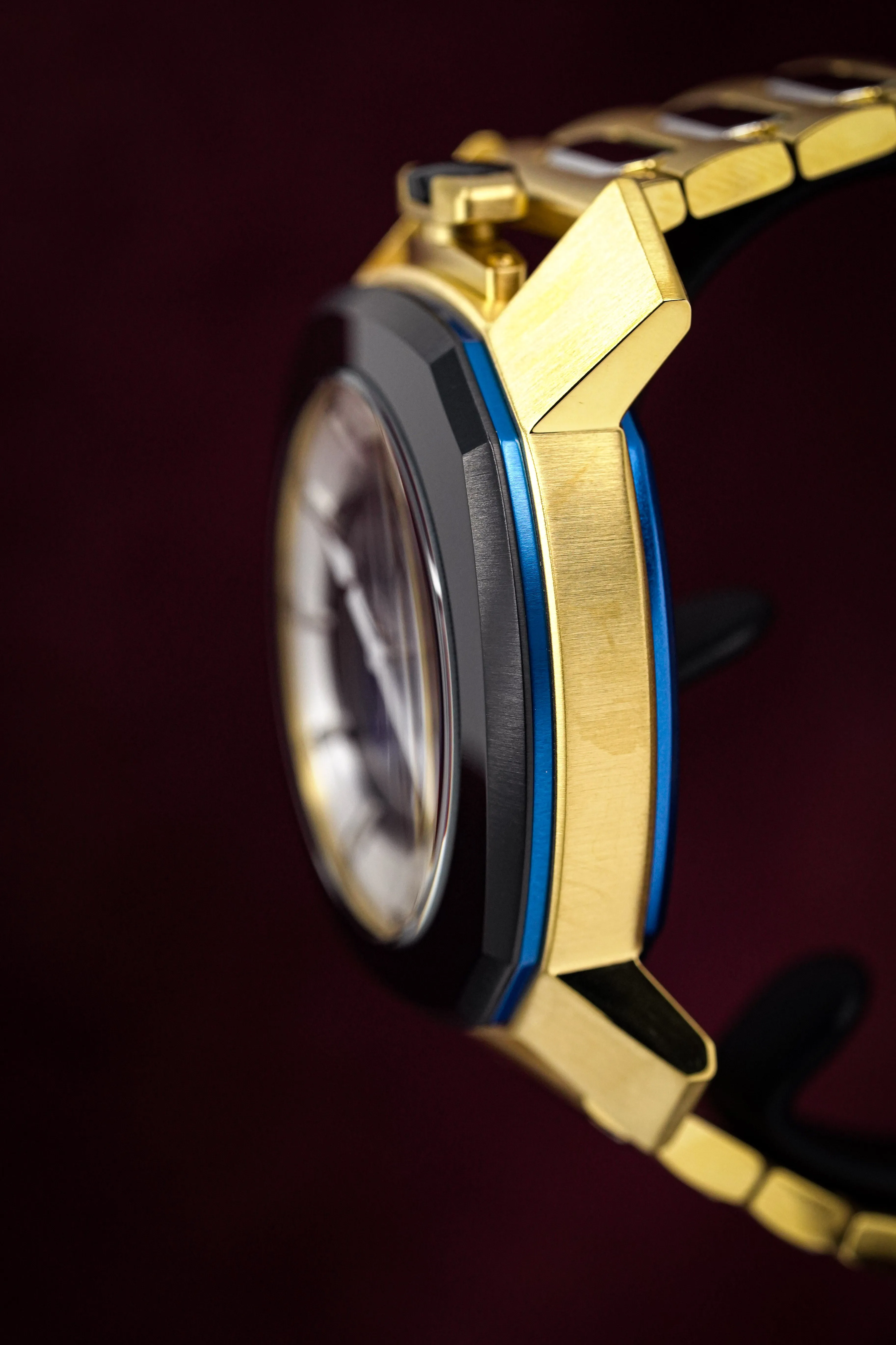 Gaga Milano Automatic Watch Frame_One Skeleton Gold 7078.01