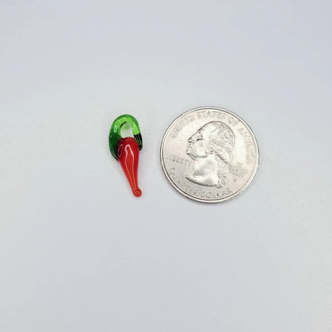 Glass Chili Pepper Good Luck Charm