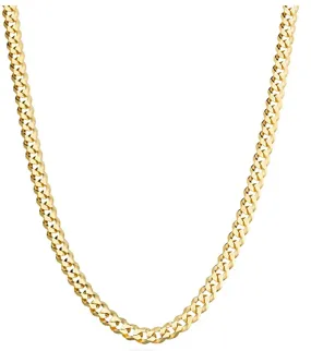 Gold Cuban Link Chain Hip Hop Rapper Jewelry