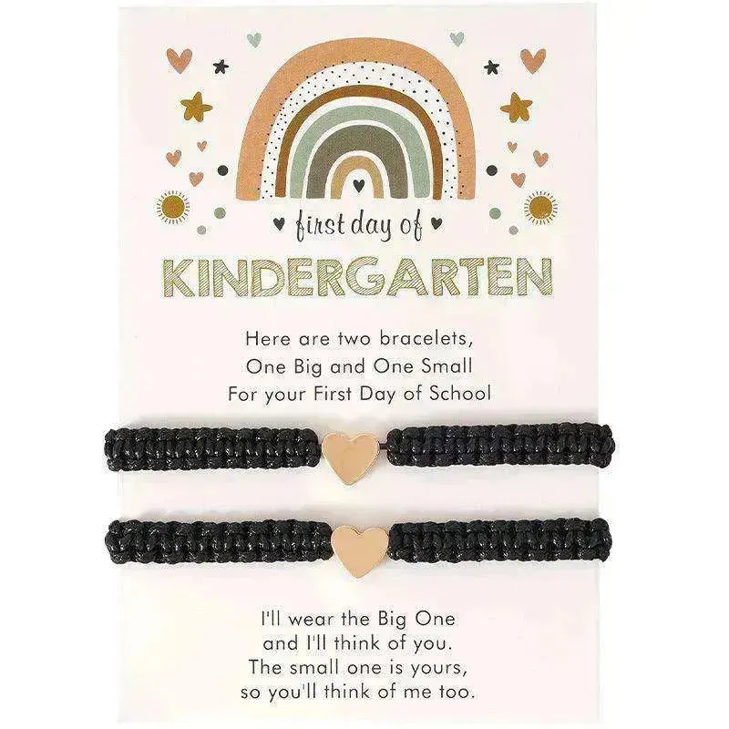 Hand Weaving Golden Love Bracelet