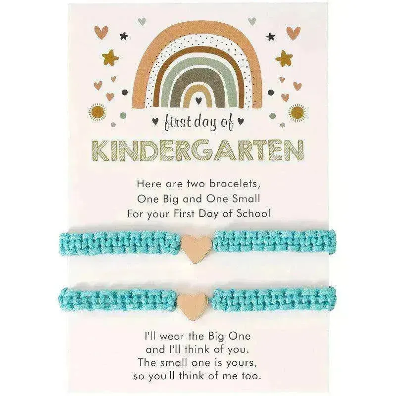 Hand Weaving Golden Love Bracelet