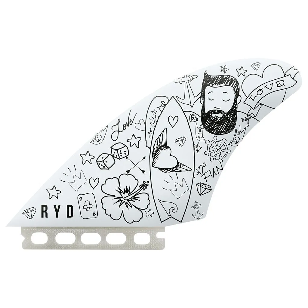 Hank Dude TWIN/KEEL - Honeycomb Art