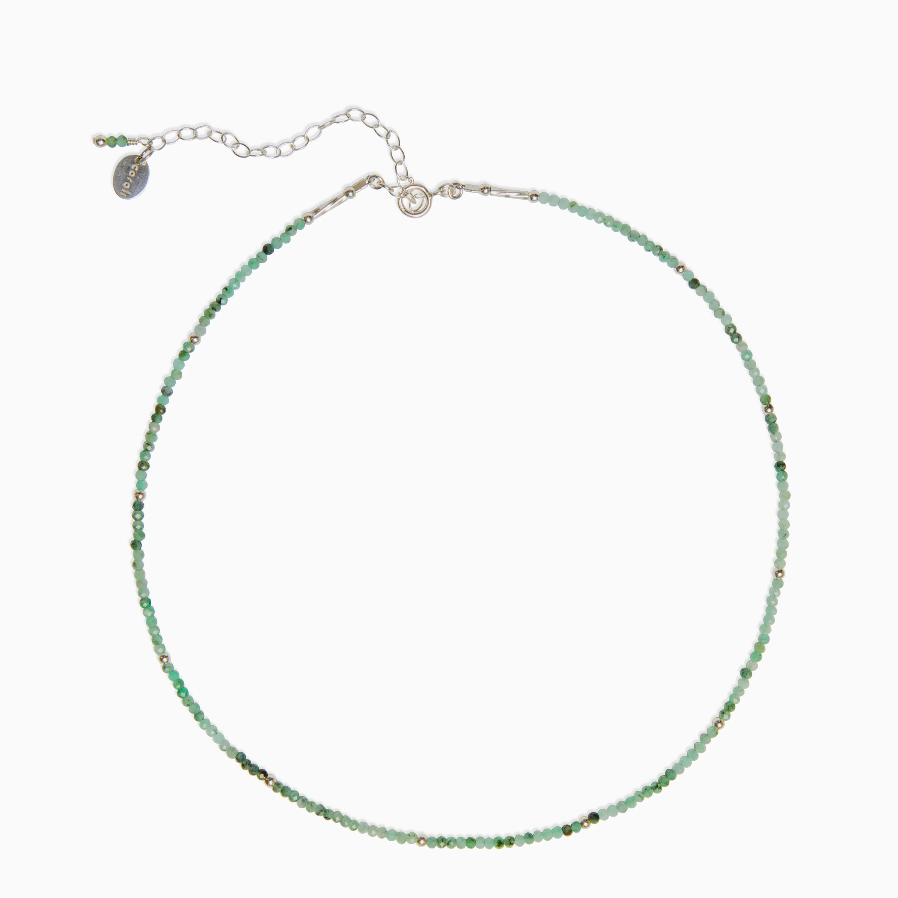 Imelda Choker Necklace ~ Emerald