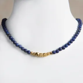 Jerry Gemstone Choker - Lapis Lazuli
