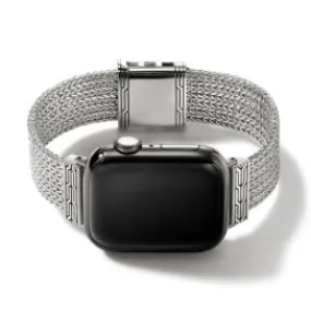 John Hardy Sterling Silver 18mm Smart Watch Chain Strap