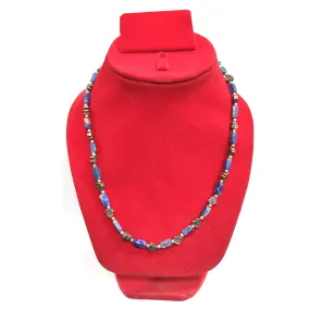 Lapis Lazuli Necklace Natural Crystal Stone AAA Quality Beads with Special Beads Fashion, Reiki Healing & Crystal Healing Jewellery