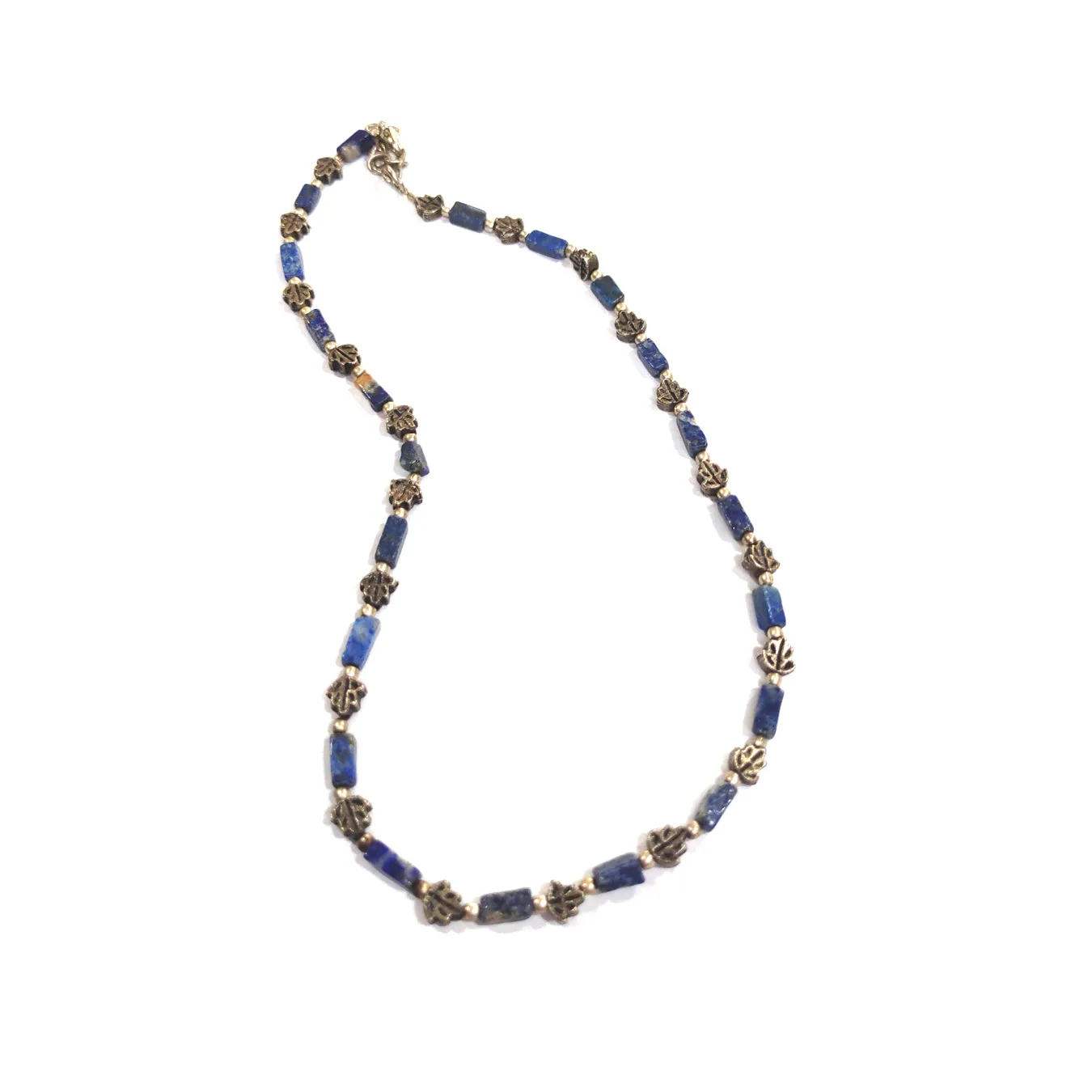 Lapis Lazuli Necklace Natural Crystal Stone AAA Quality Beads with Special Beads Fashion, Reiki Healing & Crystal Healing Jewellery