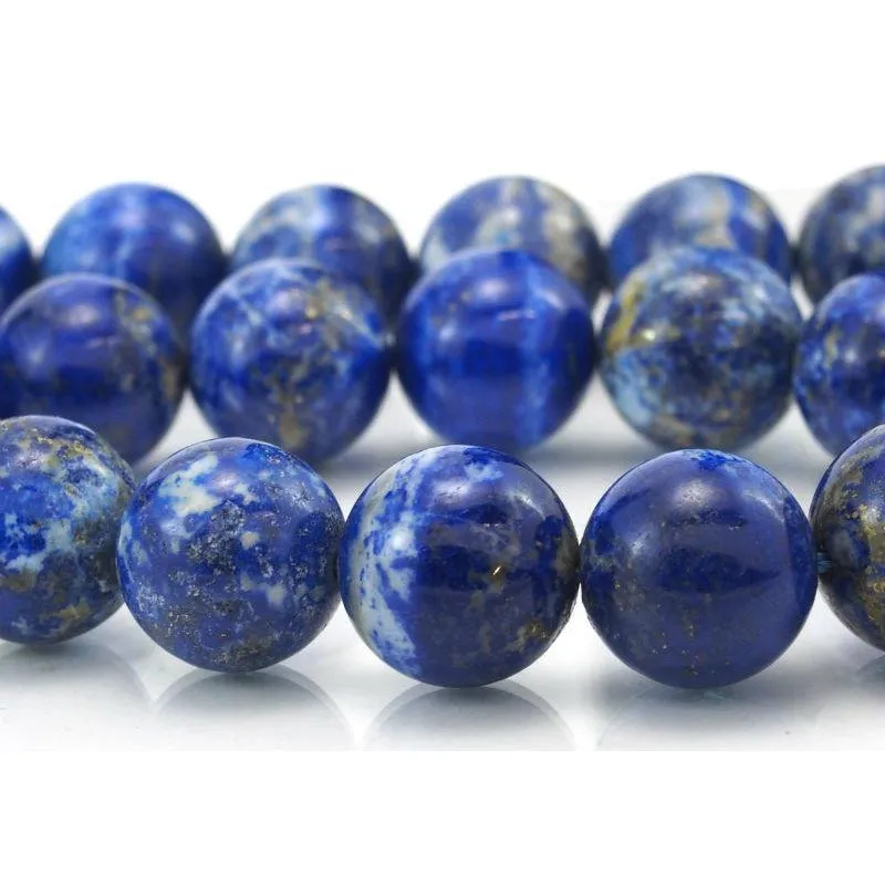 Lapis Lazuli Smooth Rounds 14mm Strand
