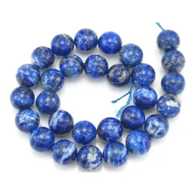 Lapis Lazuli Smooth Rounds 14mm Strand