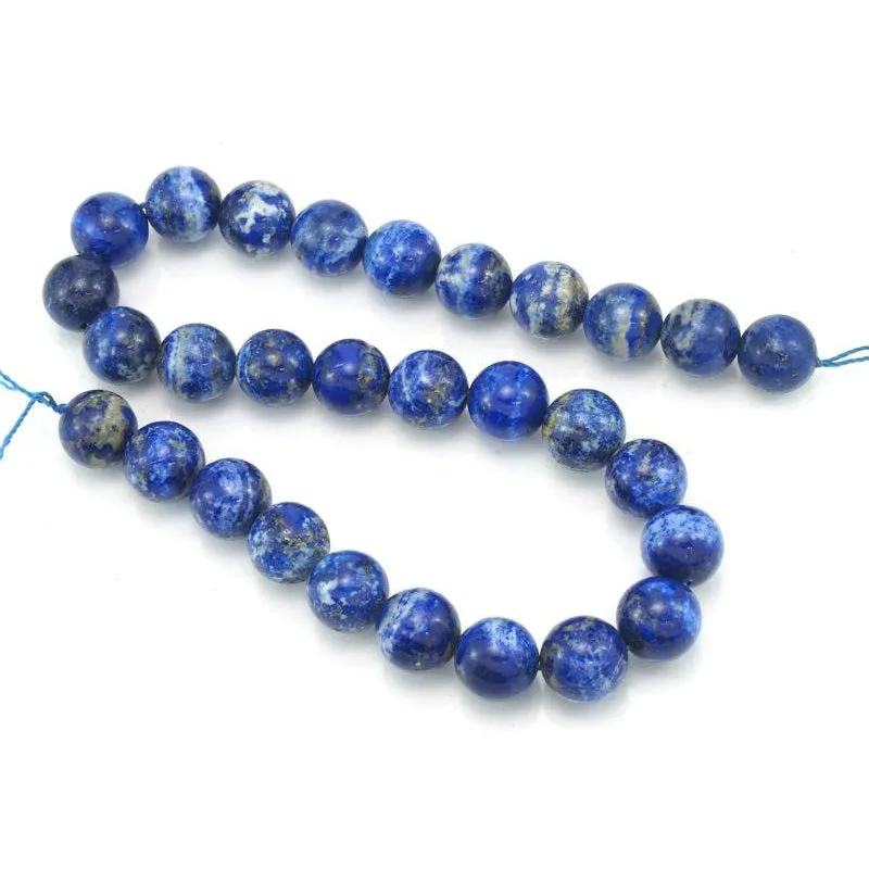 Lapis Lazuli Smooth Rounds 14mm Strand