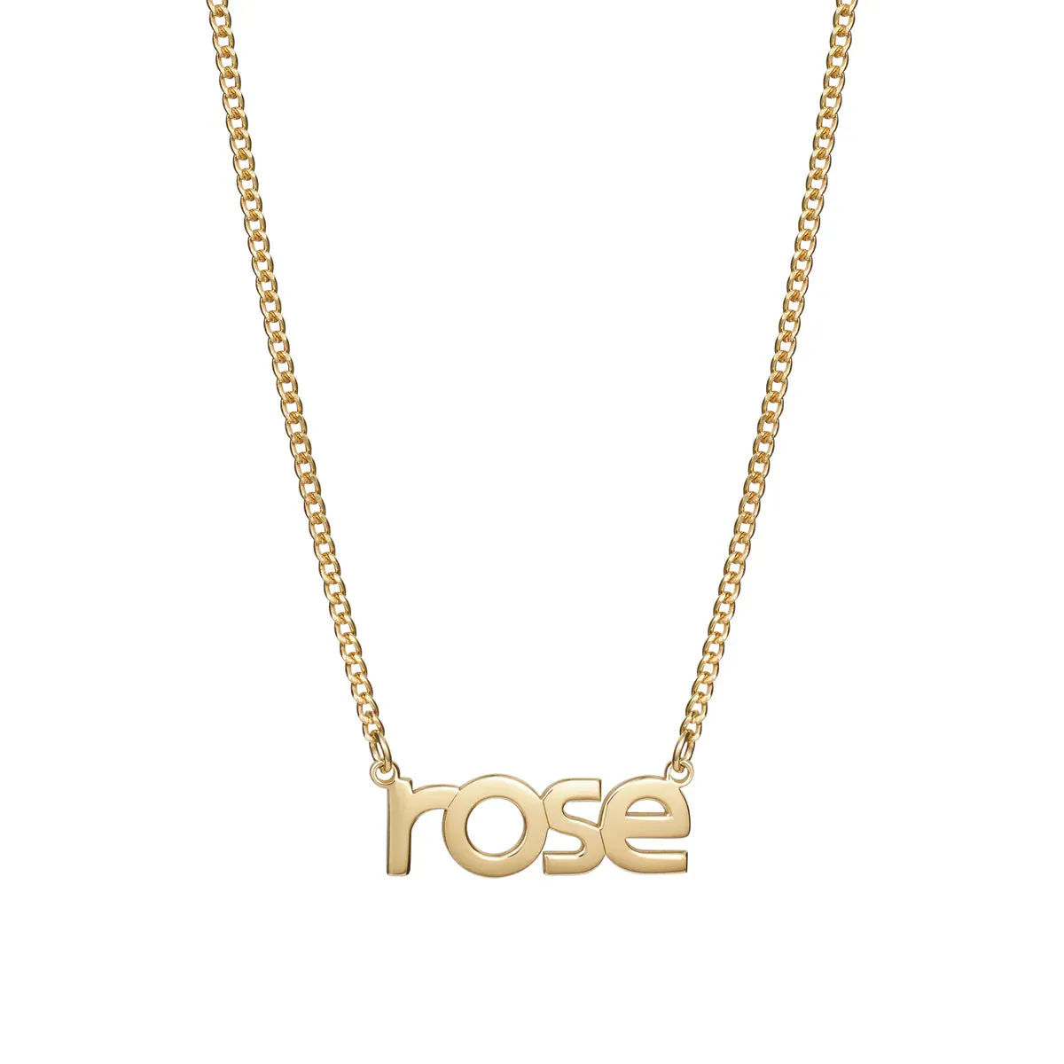 Lowercase Name Necklace