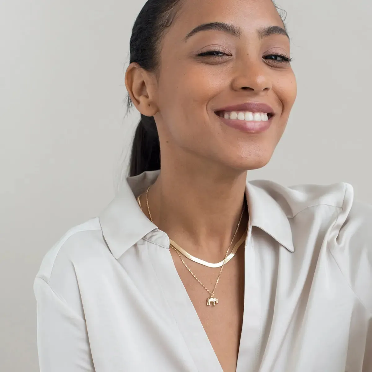 Lucky Elephant Necklace