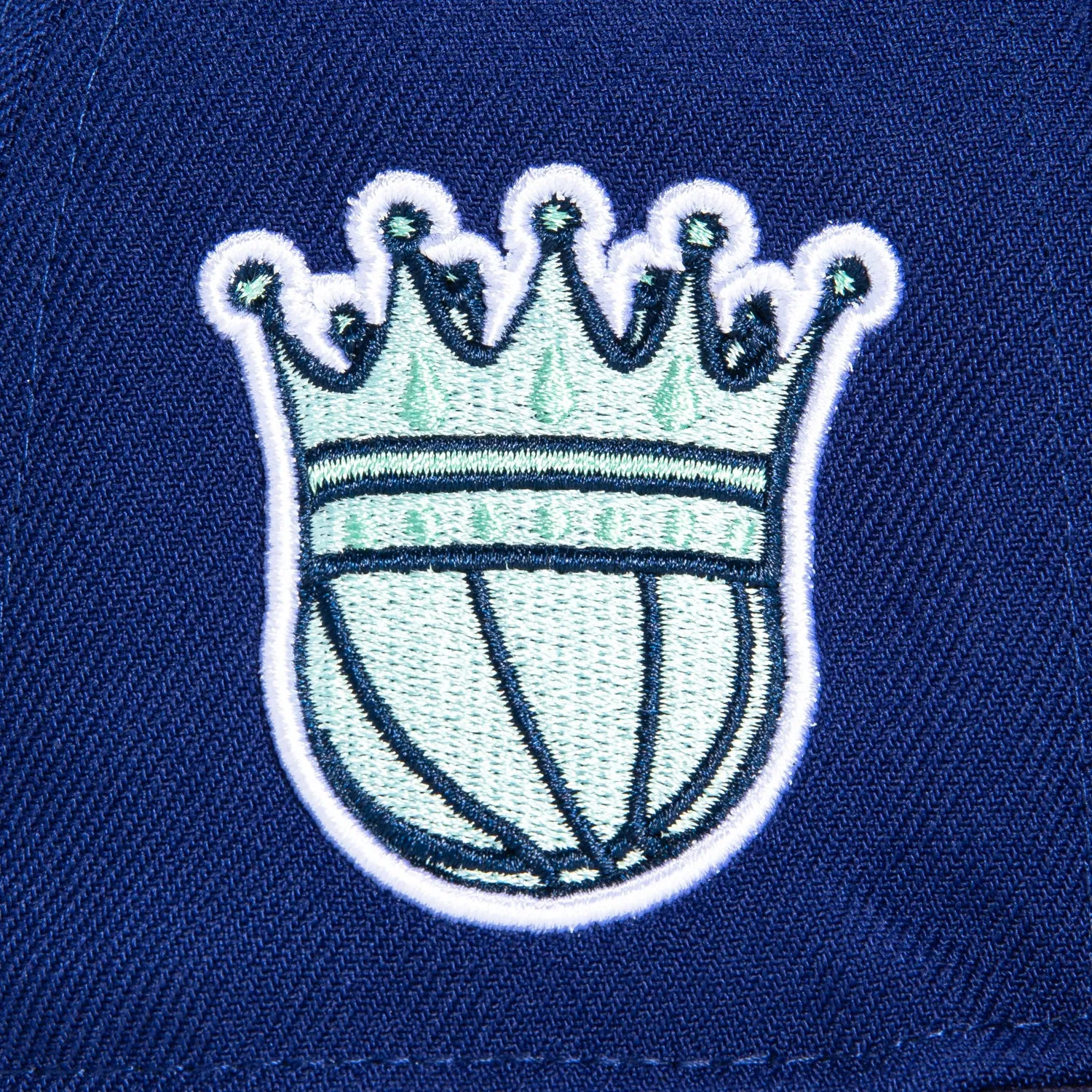 New Era 59Fifty Los Angeles Lakers Crown Patch Hat - Royal, Light Navy