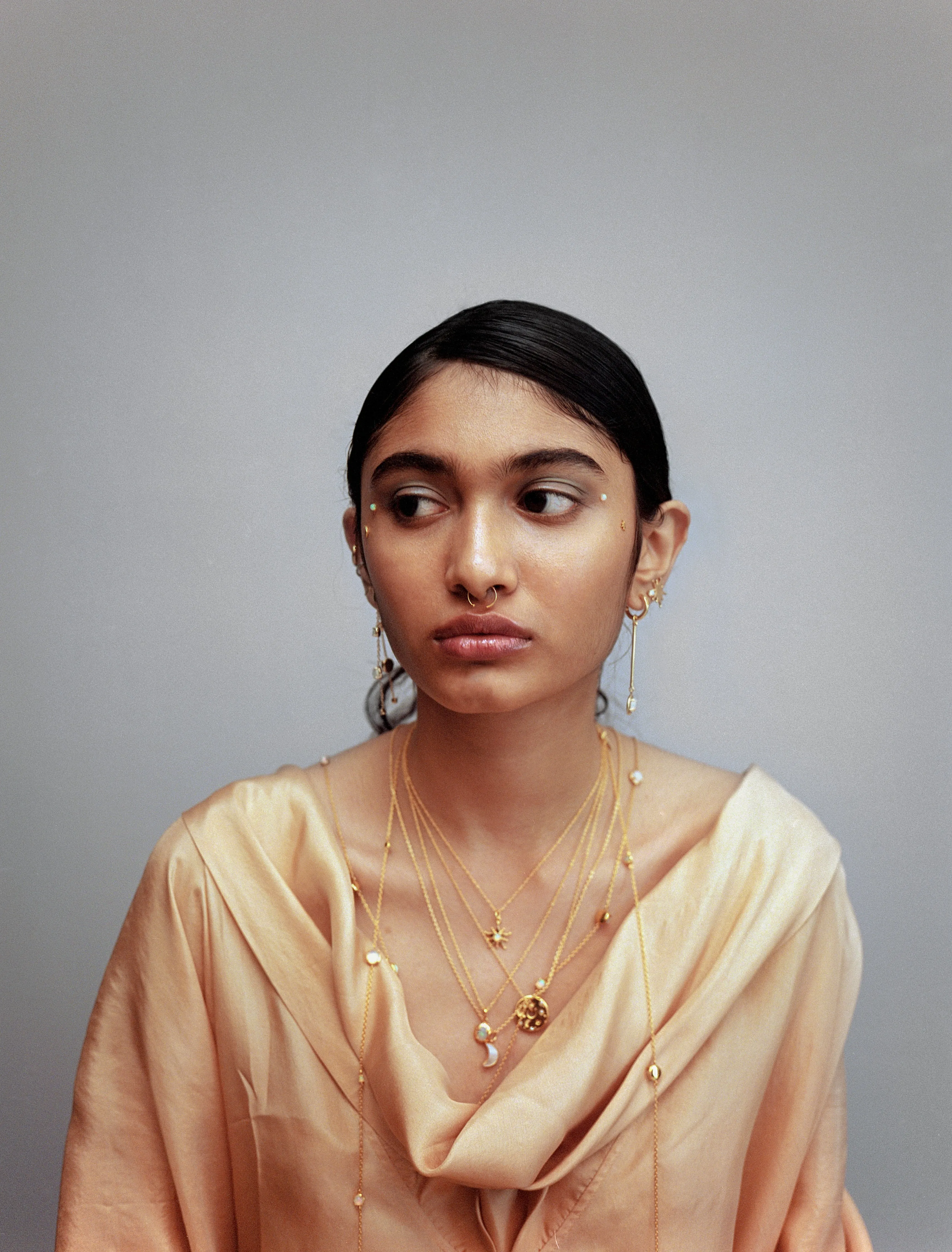 Opal Starlight Necklace | 18kt Solid Gold