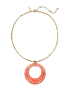 Open-Circle Pendant Necklace