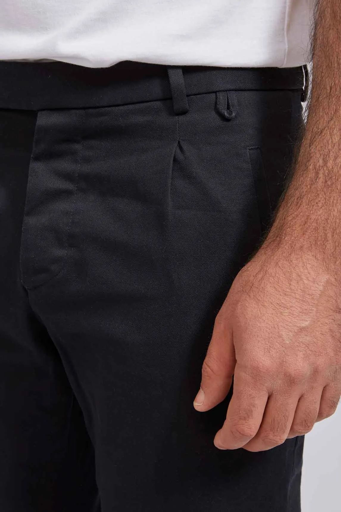 PAUL Japanese gabardine navy 3241