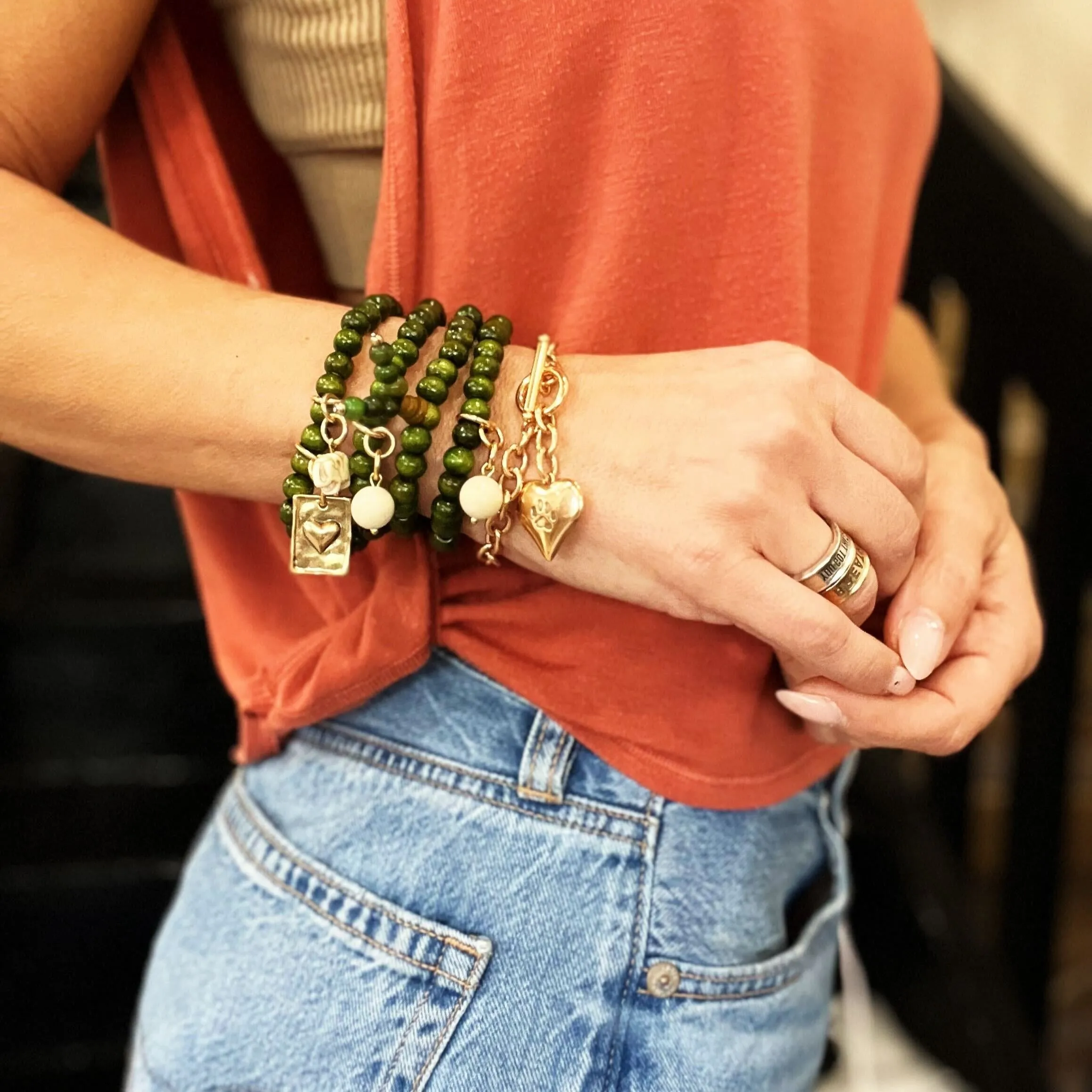 PAW | HEART | Chain Bracelet