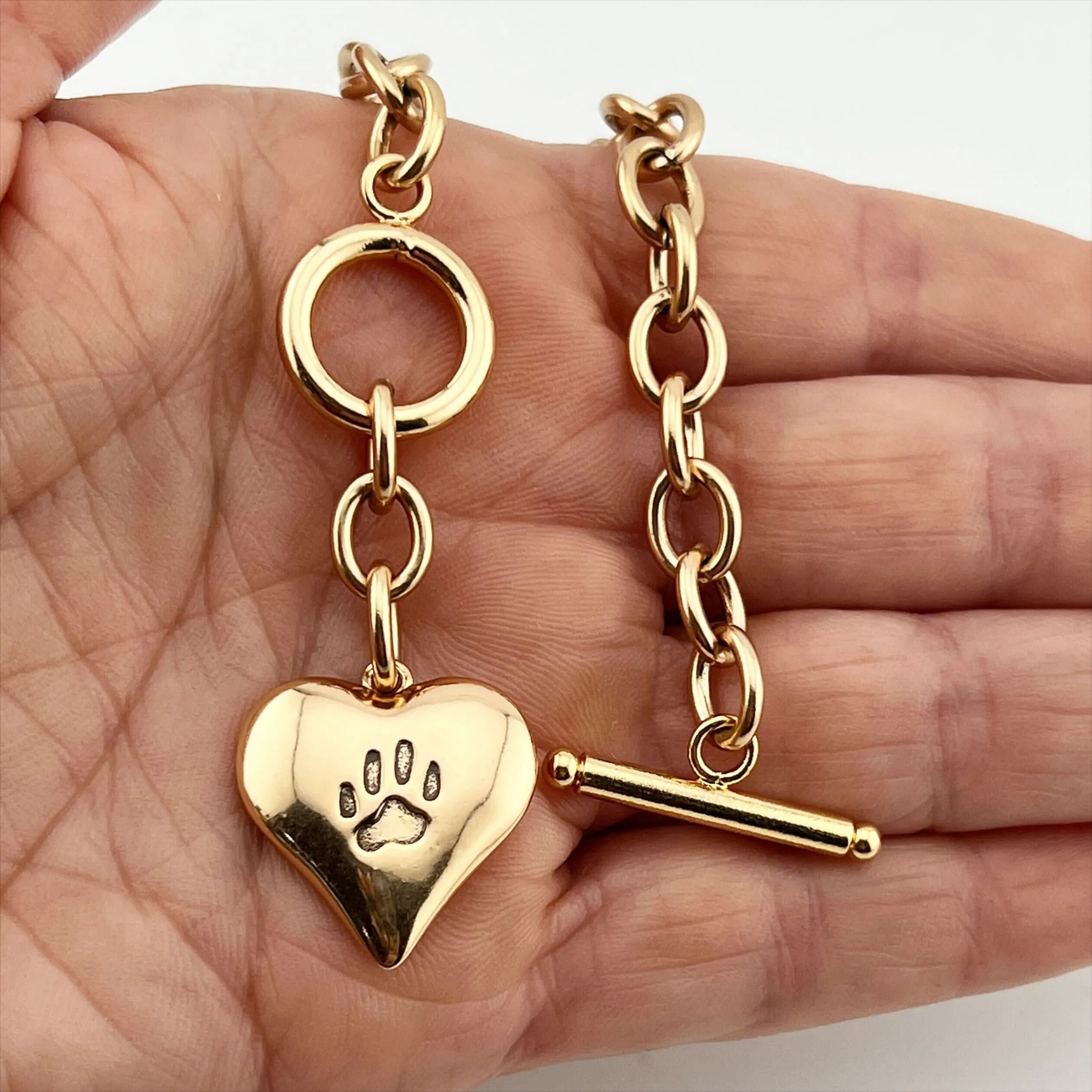 PAW | HEART | Chain Bracelet