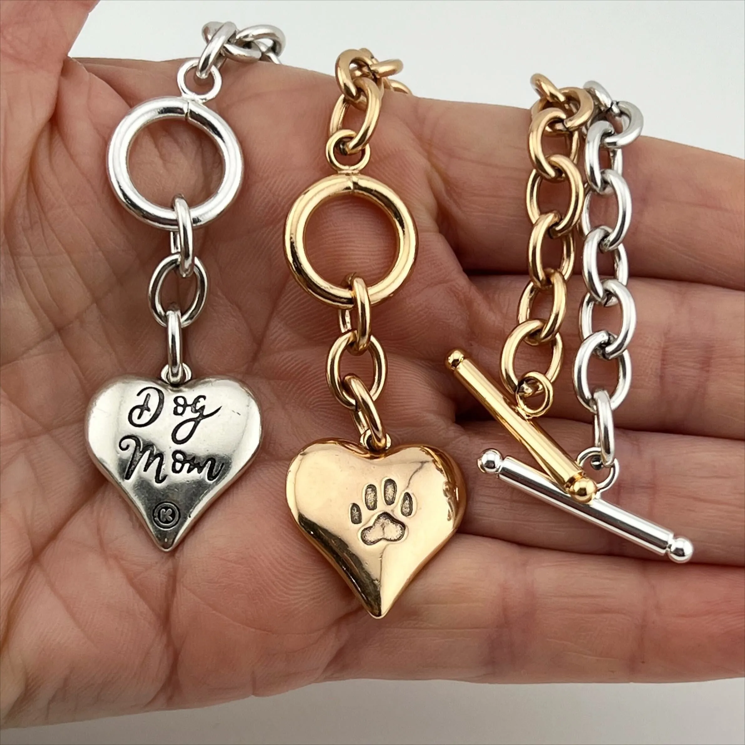 PAW | HEART | Chain Bracelet
