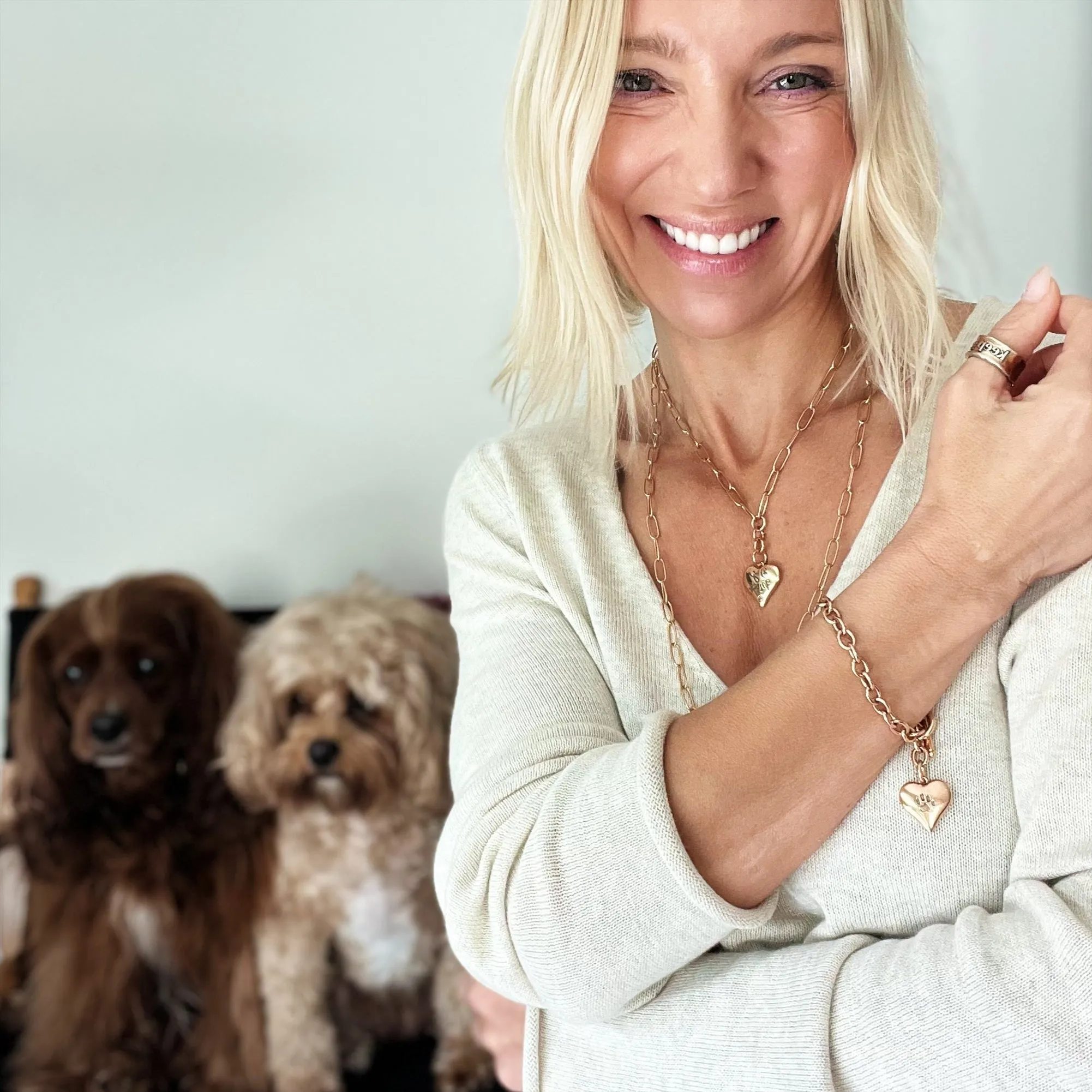 PAW | HEART | Chain Bracelet