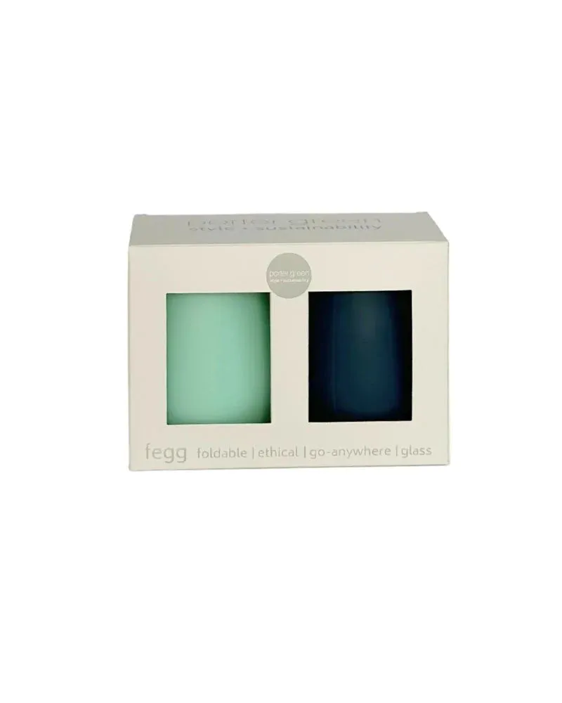 Porter Green Fegg Silicone Glasses - Mist   Ink
