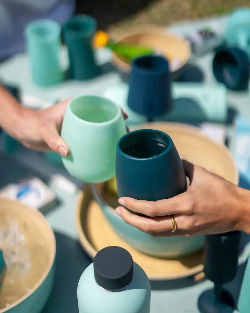 Porter Green Fegg Silicone Glasses - Mist   Ink