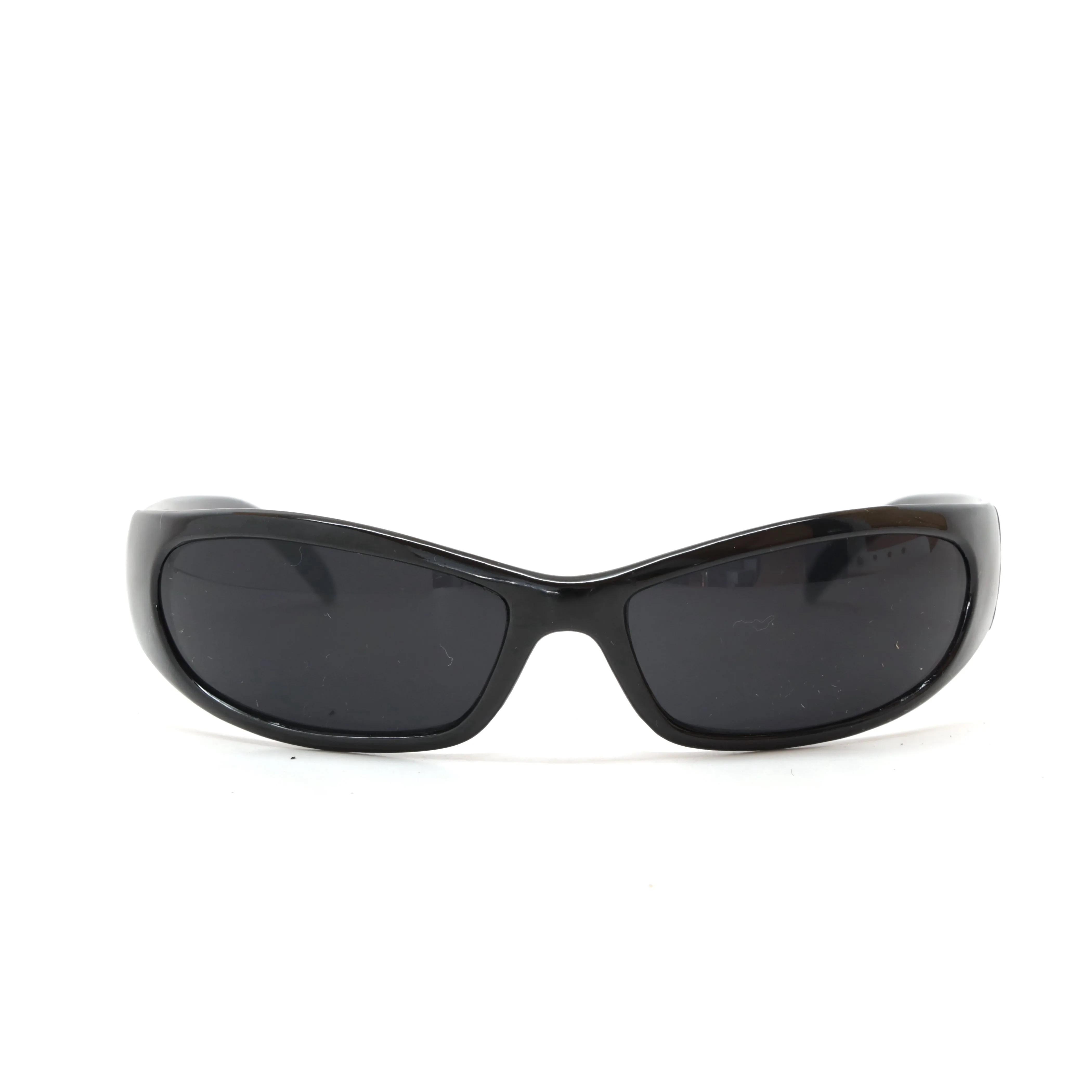 Prototype 5 Chopper Cross Deadstock Wraparound Visor Sunglasses - Black