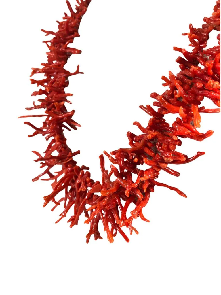 R Branch Coral necklace